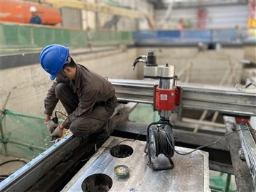Portalfresing På stedet Maskinering Smipresse Maskinbase i NIPPON STÅL