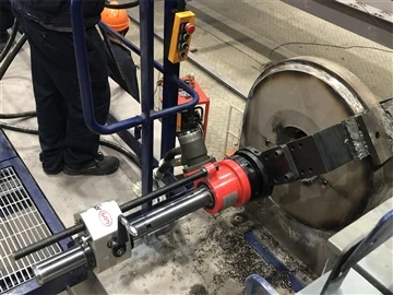 Hvordan sette opp en linjekjedelig maskin?