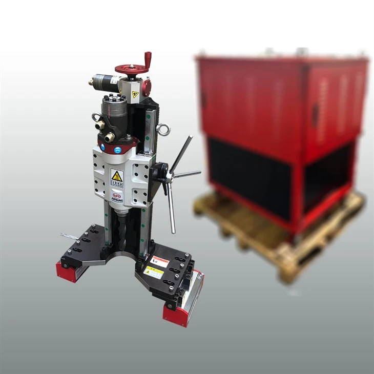 Bærbar hydraulisk boremaskin